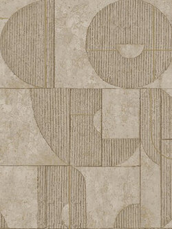 วอลเปเปอร์สไตล์โมเดิร์น ลายคณิตศิลป์ BOA-F35W