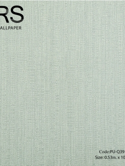 วอลเปเปอร์เทกเจอร์เส้นแนวตรงพื้นโทนสีน้ำเงินอมสีฟ้าน้ำทะเลแกมสีทอง PU-Q39