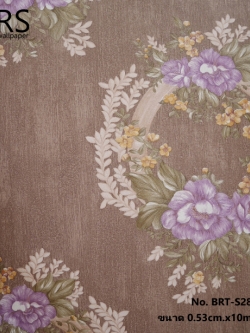 วอลเปเปอร์ ลายดอกไม้ No.BRT-S28