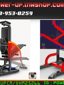 บาร์โหนรวมเก้าอี้เล่นดัมเบล ขาตั้งบาร์เบล