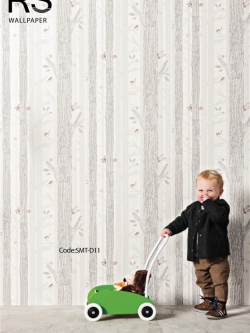 วอลเปเปอร์ลายต้นไม้แนวน่ารักๆ SMT-D11