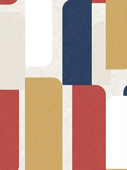 วอลเปเปอร์สไตล์โมเดิร์น ลายสี่เหลี่ยม BOA-F94W