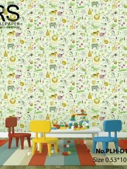 วอลเปเปอร์ ลายการ์ตูนน่ารัก No.PLH-D13