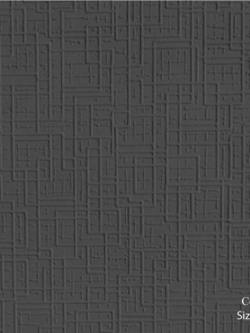 วอลเปเปอร์เทกเจอร์ตารางเล็กพื้นสีดาร์คดำ TC-MD65