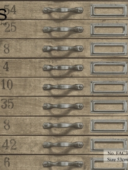 วอลเปเปอร์เยอรมัน วินเทจลายชั้นไม้ No.FAC3-B65