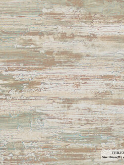 วอลเปเปอร์ลายหิน สีเทาน้ำตาลปนสีฟ้า TER-F28W