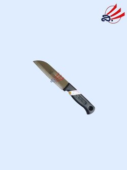 Kiwi Knife มีดKiwi มีดหั่นสแตนเลสกีวี 475 ด้ามดำ 5"