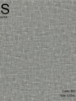 วอลเปเปอร์เทกเจอร์ผ้าพื้นโทนสีน้ำตาลแกมสีดำ BO-B15