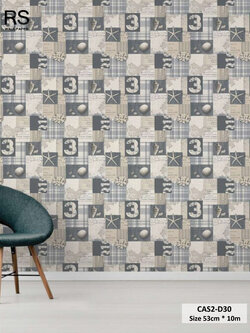 วอลเปเปอร์ลายสก็อต CAS2-D30