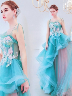 DL113 **พรีออเดอร์สีเขียวตุ่นตามรูปสุดท้ายค่ะ** ชุดออกงานสีเขียวตุ่น ชุดราตรี เดรสยาวออกงาน (Night party dresses) ชุดไปงานแต่งงานสวยๆ "ธีมสีเขียวตุ่น"