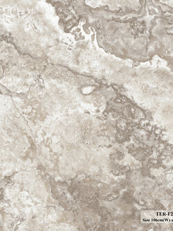 วอลเปเปอร์ลายหินอ่อน สีเทาปนน้ำตาล TER-F22W