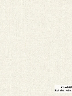 วอลเปเปอร์ พื้นสีขาว มีกลิตเตอร์เงิน ZEA-B48W