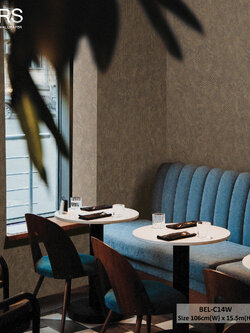 วอลเปเปอร์สไตล์โมเดิร์น สีน้ำตาลทอง BEL-C14W