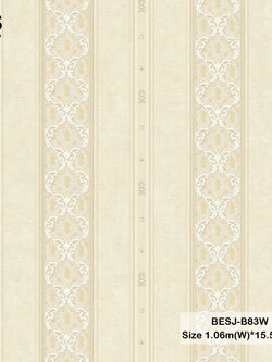 วอลเปเปอร์ลายหลุยส์คลาสสิคสลับลายทาง BESJ-B83W