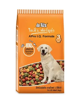 อาหารสุนัขโต เอโปร ไอคิว ฟอร์มูล่า 3 มิกซ์ 20 กก. สำหรับสุนัขโตทุกสายพันธุ์