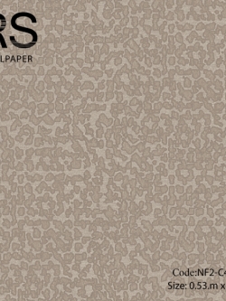 วอลเปเปอร์เทกเจอร์เป็นจุดๆผิวหยาบโทนสีน้ำตาลเข้ม NF2-C42