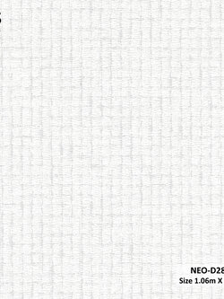 วอลเปเปอร์ สีเทาขาว NEO-D28W