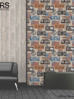 วอลเปเปอร์ ลายอาร์ตเก๋ KA-D13