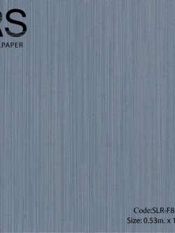 วอลเปเปอร์เทกเจอร์เส้นตรงหรูพื้นสีฟ้าอมน้ำเงิน SLR-F82