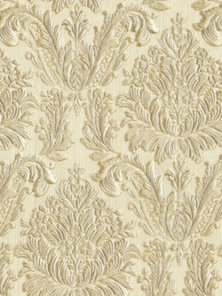 วอลเปเปอร์ลายหลุยส์คลาสสิค สีทองพื้นน้ำตาลทอง VC-D75W