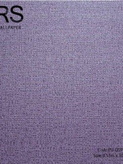วอลเปเปอร์เทกเจอร์ผ้าพื้นโทนสีม่วง(SCB) PU-Q59