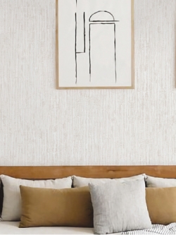 วอลเปเปอร์ ลายเปลือกไม้ สีขาวน้ำตาล No.BE2-D29W