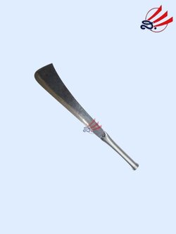 มีดเสียมกลางด้ามอ๊อกหนาสมอ