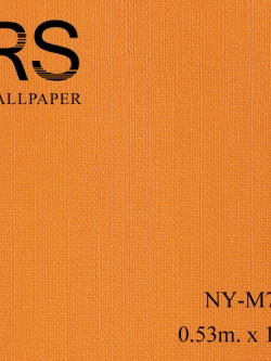 วอลเปเปอร์พื้นสีส้มเหลือง NY-M79