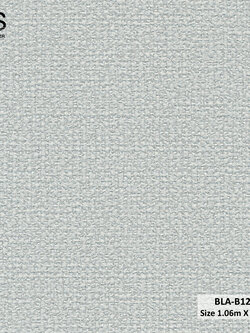 วอลเปเปอร์ลายผ้าสีเทาฟ้า BLA-B12W