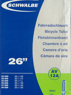 Schwalbe 26"x1.0-1.5 AV12A จุ๊บใหญ่