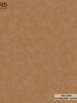 วอลเปเปอร์สไตล์โมเดิร์น สีส้มทอง BEL-C15W