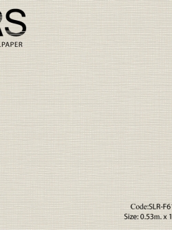 วอลเปเปอร์เทกเจอร์ตารางเล็กสีขาวพื้นสีครีม SLR-F60