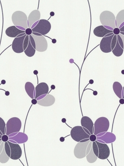 วอลเปเปอร์ลายดอกไม้ LA-F47