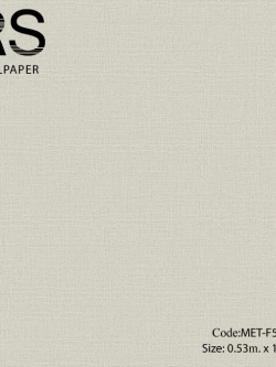 วอลเปเปอร์พื้นเรียบมีเทกเจอร์เป็นเส้นตารางเล็กโทนสีเทา MET-F59