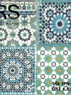 วอลเปเปอร์ลายกระเบื้อง EPN-F78