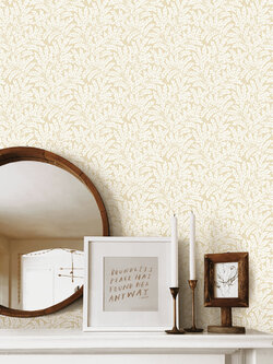 วอลเปเปอร์ลายใบไม้ HE5-M73W