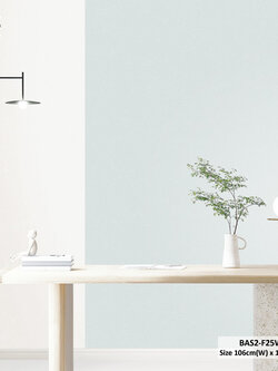 วอลเปเปอร์สีฟ้าอ่อน BAS2-F25W