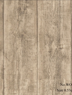 วอลเปเปอร์ลายไม้แผ่นห่าง13.5ซม. WOD3-M15