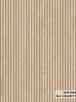 วอลเปเปอร์ลายไม้ระแนงเล็ก เซาะร่อง SVO-F56W