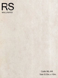 วอลเปเปอร์พื้นเรียบสีครีมไข่มีกลิตเตอร์สีทอง ML-J68