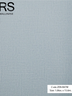 วอลเปเปอร์เทกเจอร์เส้นโทนสีฟ้าเทา ZEN-B47W