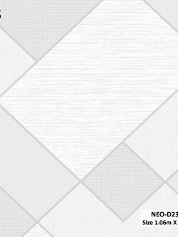 วอลเปเปอร์ สไตล์โมเดิร์น สีเทา NEO-D23W