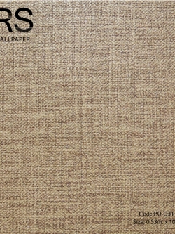 วอลเปเปอร์พื้นเรียบโทนสีม่วงอมสีน้ำตาลครีมมีกลิตเตอร์สีเงิน PU-Q31