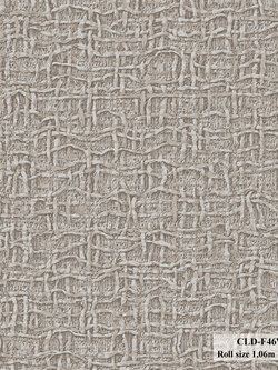 วอลเปเปอร์ ลายผ้าทอเสื่อ สีน้ำตาลอมเทา CLD-F46W