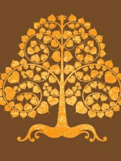 วอลเปเปอร์ ลายโพธิ์ SS0184