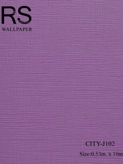 วอลเปเปอร์พื้นสีม่วง CITY-J102