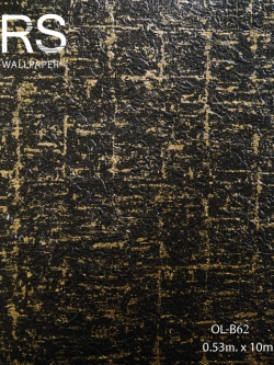 วอลเปเปอร์พื้นสีดำแกมเหลือง OL-B62