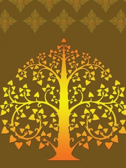 วอลเปเปอร์ ลายโพธิ์ 11