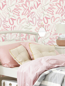 วอลเปเปอร์ห้องเด็ก ลายตัวหนังสือ Letter Beam No.DW-C55W