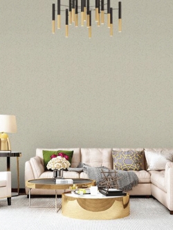 วอลเปเปอร์เทกเจอร์ใบไม้มีดอกไม้พื้นโทนสีน้ำตาลกาแฟ CLA-Q13